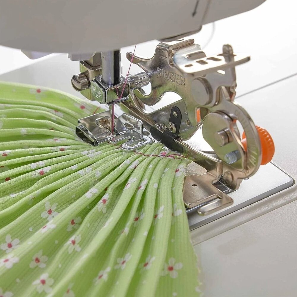 Singer Ruffler Foot Sewing Machine Attachment For Pleats & Gathers #2500270 New - Picture 6 of 6